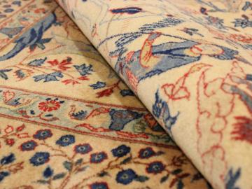 Isfahan auf Seide antik